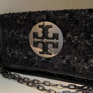 Tory Burch Tweed Clutch